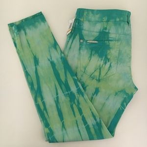 Celebrity Pink Green multi color Skinny Jean